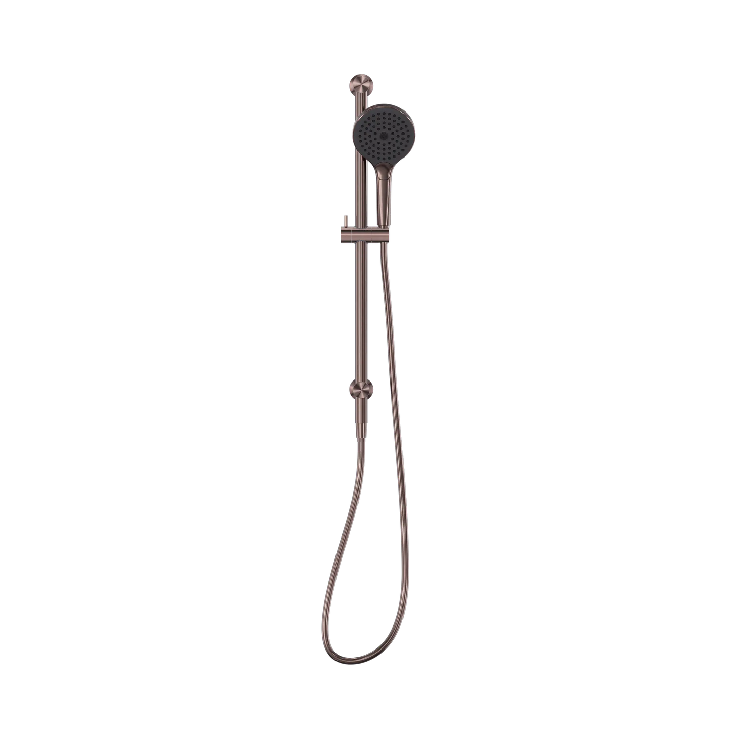 Mecca Shower Rail With Air Shower II Brushed Bronze