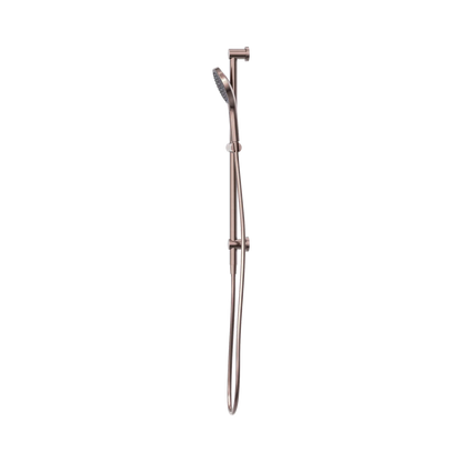 Mecca Shower Rail With Air Shower II Brushed Bronze