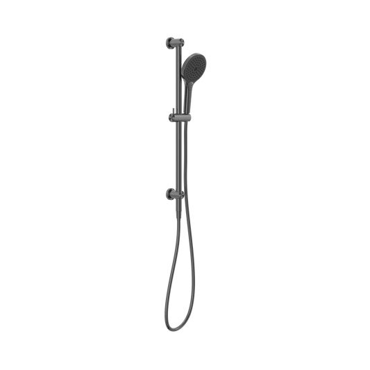 Mecca Shower Rail With Air Shower II Gun Metal