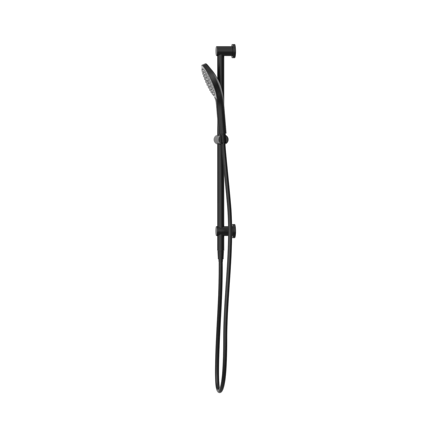Mecca Shower Rail With Air Shower II Matte Black