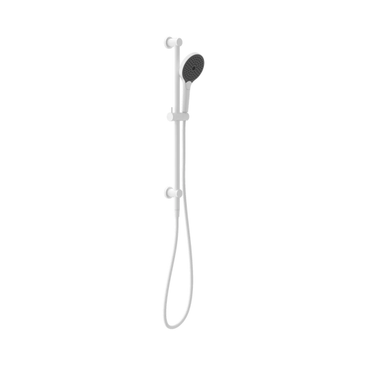Mecca Shower Rail With Air Shower II Matte White