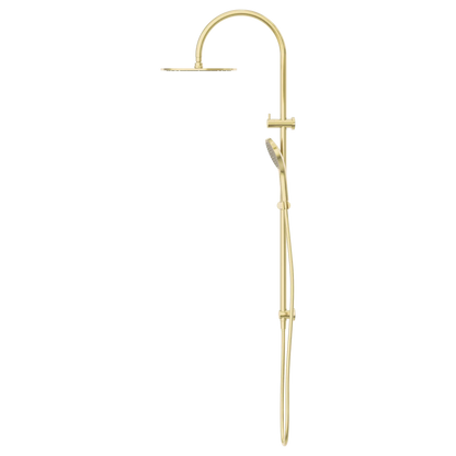 Mecca Twin Shower With Air Shower II Brushed Gold