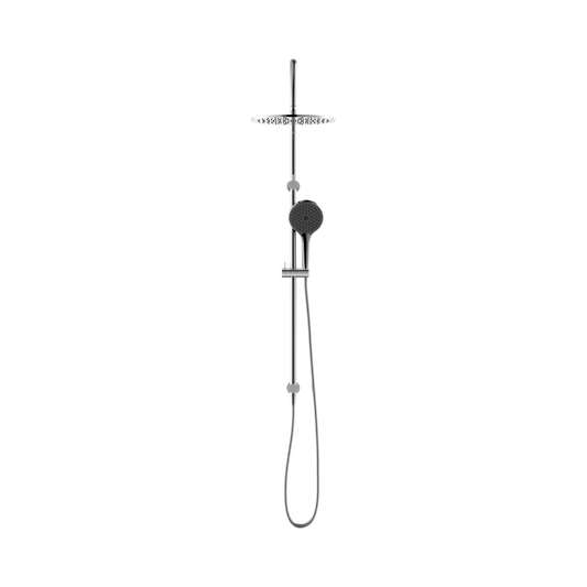Mecca Twin Shower With Air Shower II Chrome