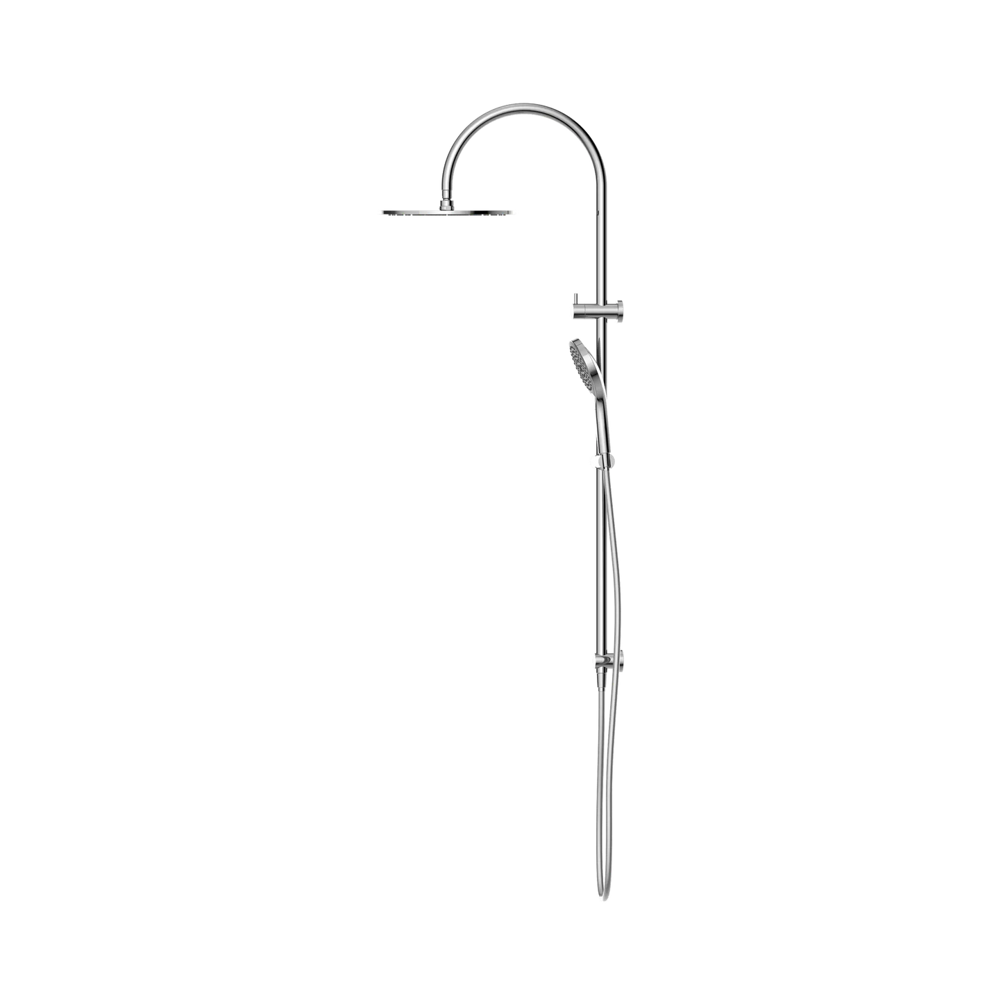 Mecca Twin Shower With Air Shower II Chrome