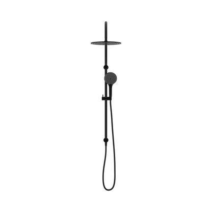 Mecca Twin Shower With Air Shower II Matte Black