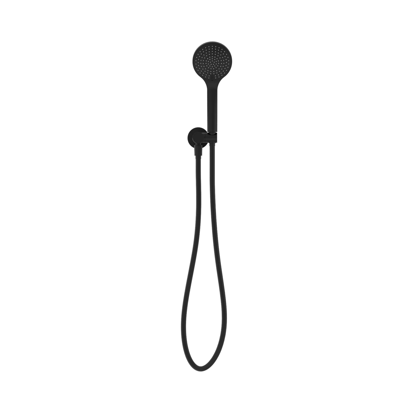 Mecca Shower On Bracket With Air Shower Matte Black