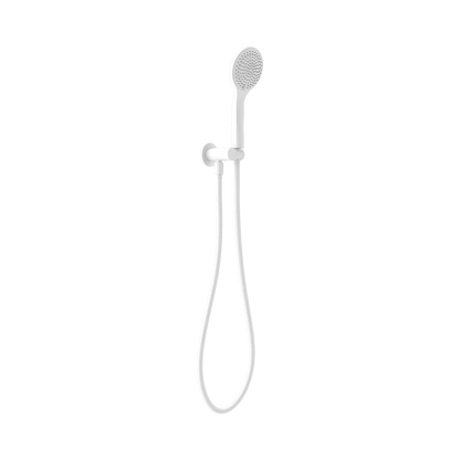 Mecca Shower On Bracket With Air Shower Matte White
