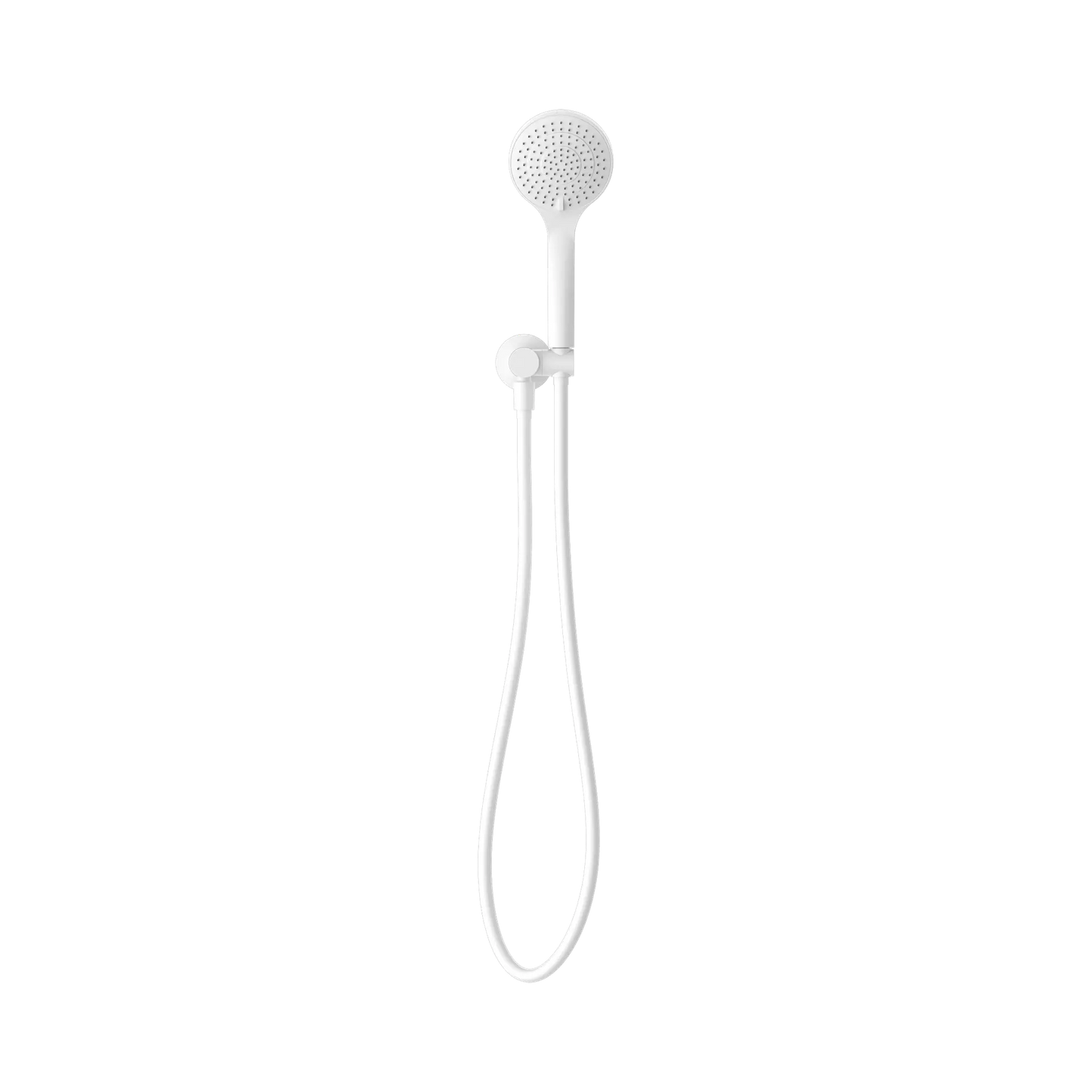 Mecca Shower On Bracket With Air Shower Matte White