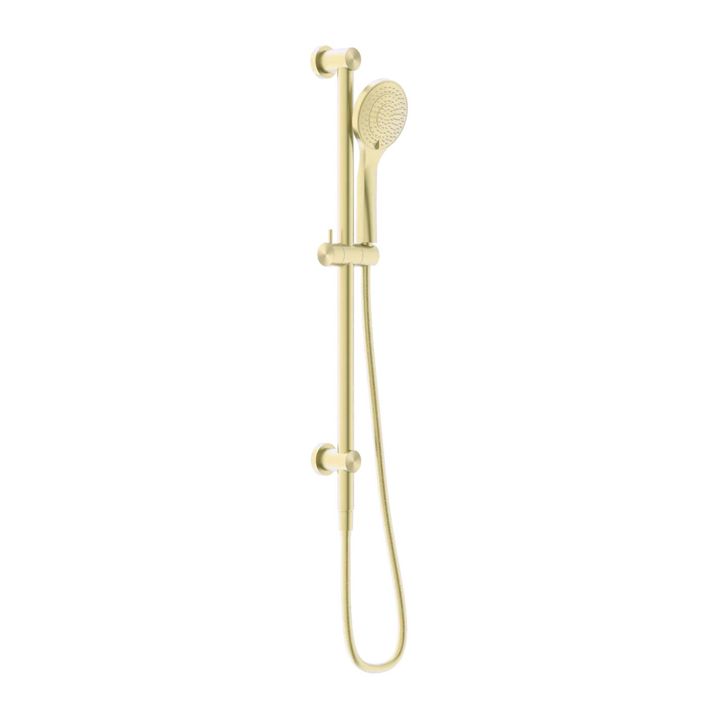 Mecca Shower Rail With Air Shower Brushed Gold