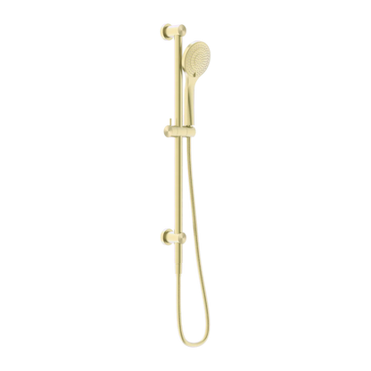Mecca Shower Rail With Air Shower Brushed Gold