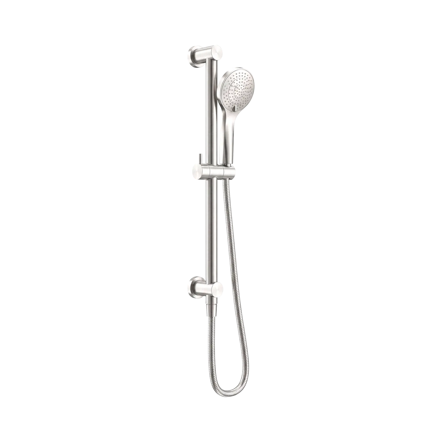Mecca Shower Rail With Air Shower Brushed Nickel