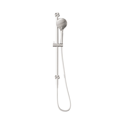 Mecca Shower Rail With Air Shower Brushed Nickel
