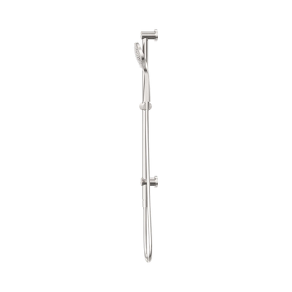 Mecca Shower Rail With Air Shower Brushed Nickel