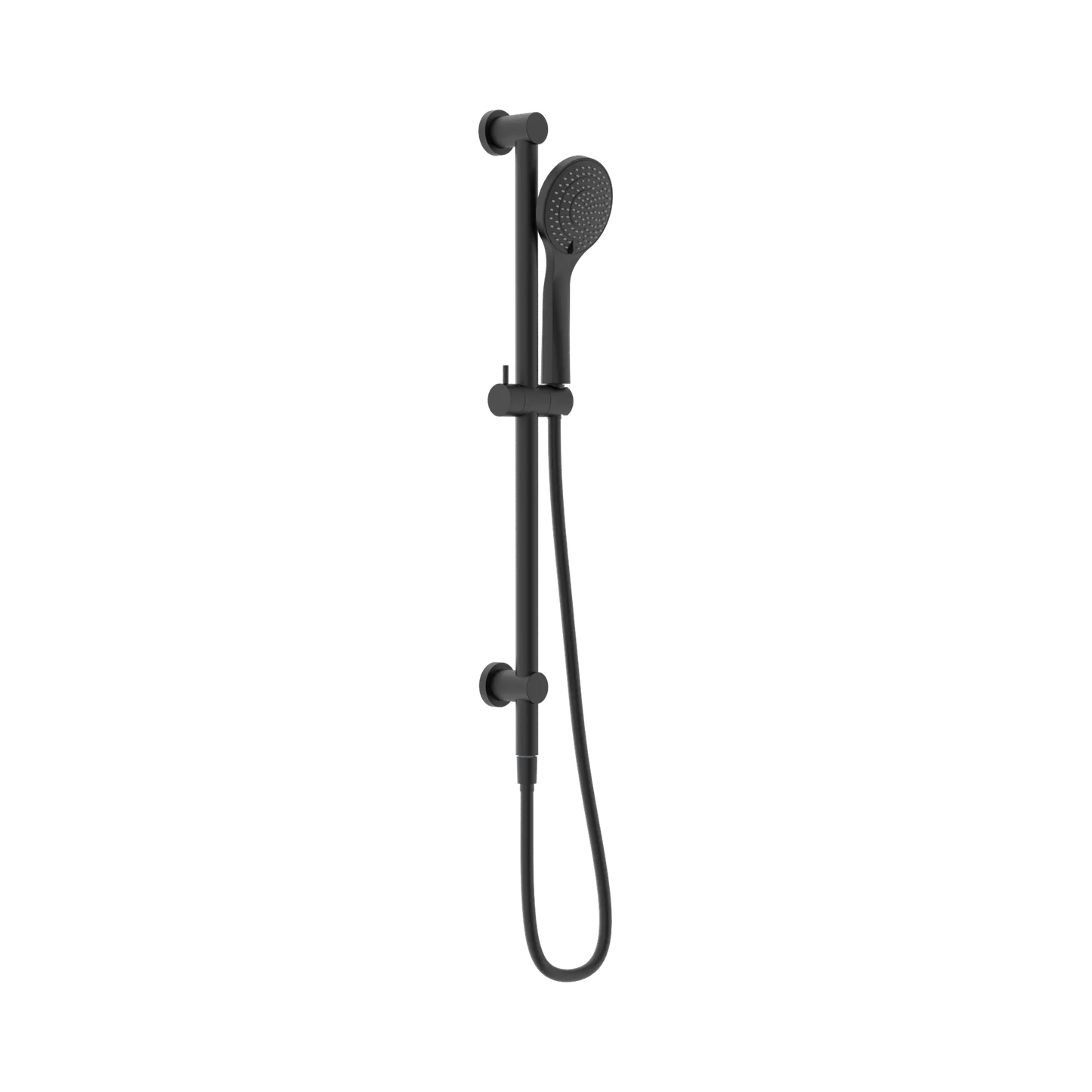 Mecca Shower Rail With Air Shower Matte Black