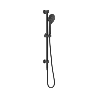 Mecca Shower Rail With Air Shower Matte Black