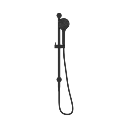Mecca Shower Rail With Air Shower Matte Black