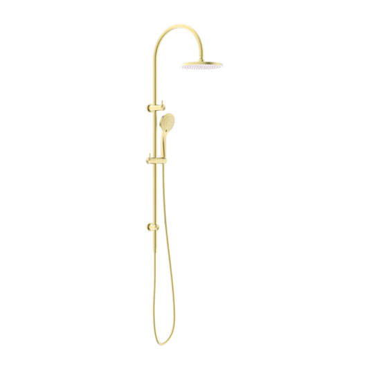 Mecca Twin Shower With Air Shower Brushed Gold
