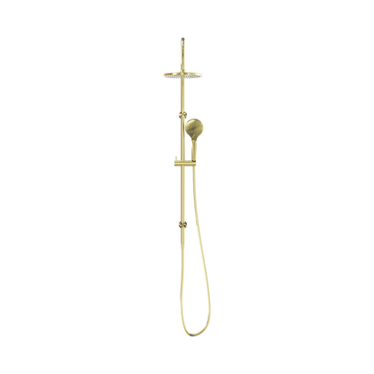 Mecca Twin Shower With Air Shower Brushed Gold