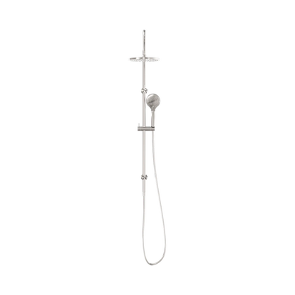 Mecca Twin Shower With Air Shower Brushed Nickel