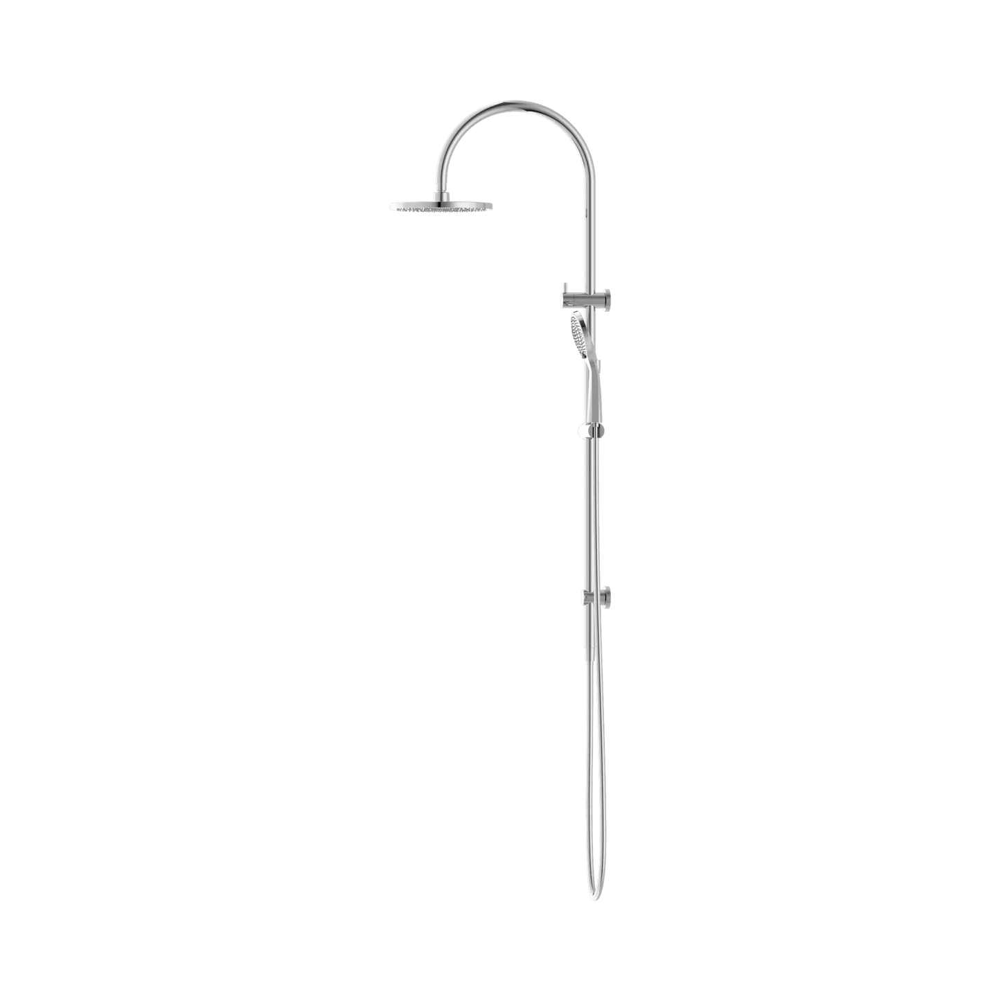 Mecca Twin Shower With Air Shower Chrome