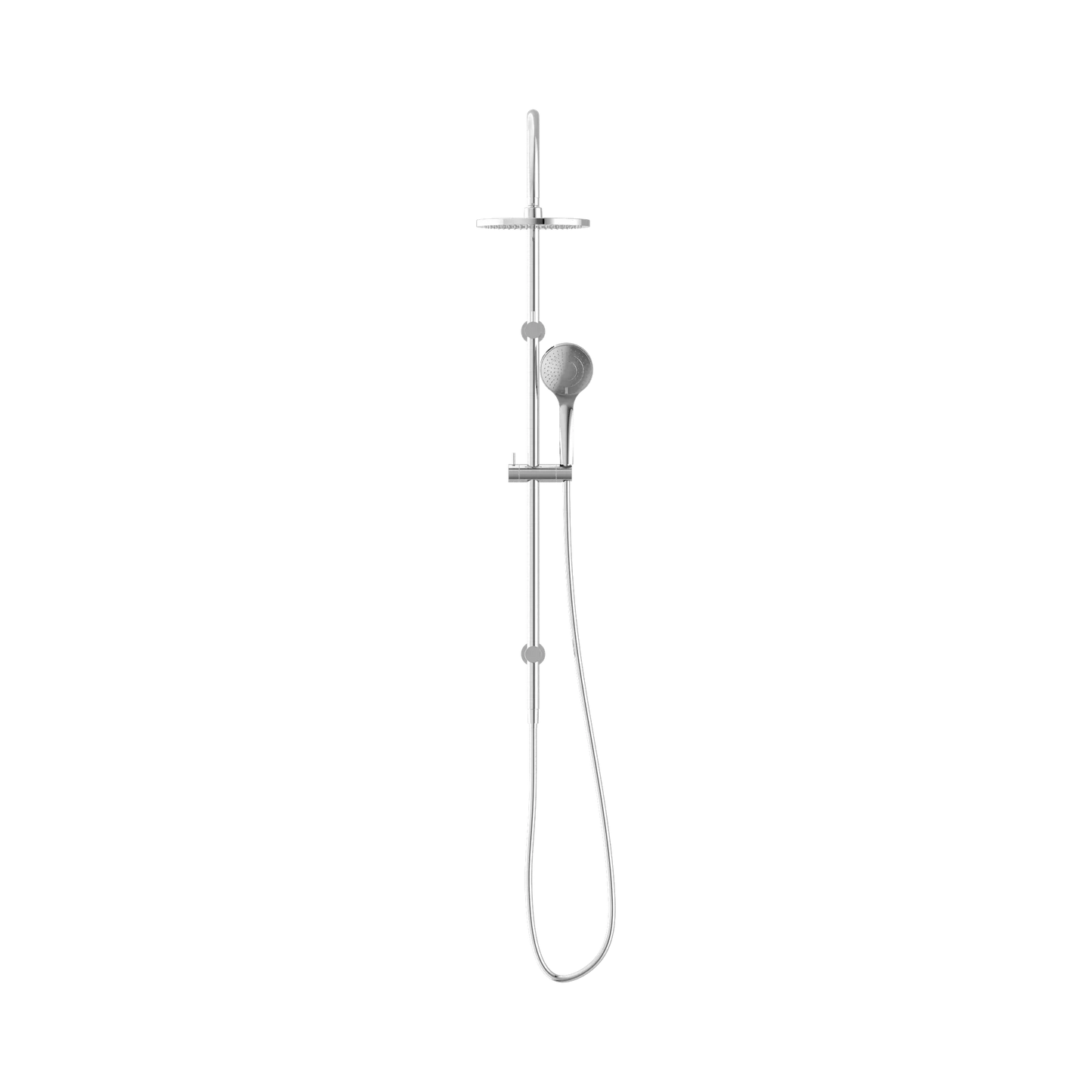 Mecca Twin Shower With Air Shower Chrome