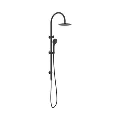Mecca Twin Shower With Air Shower Matte Black