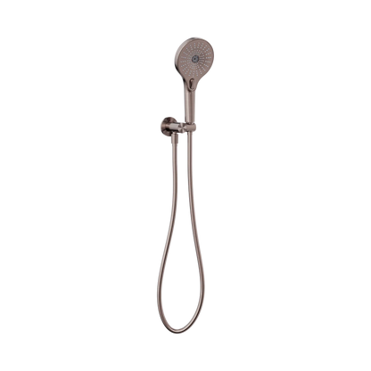 Mecca Shower On Bracket Brushed Bronze