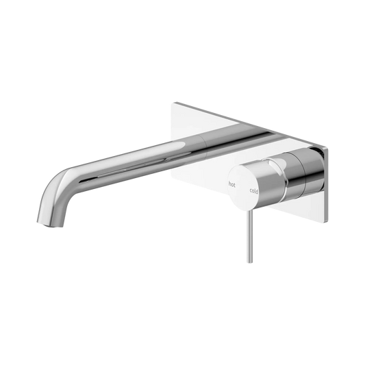 Mecca Wall Basin Mixer 230mm Spout Chrome