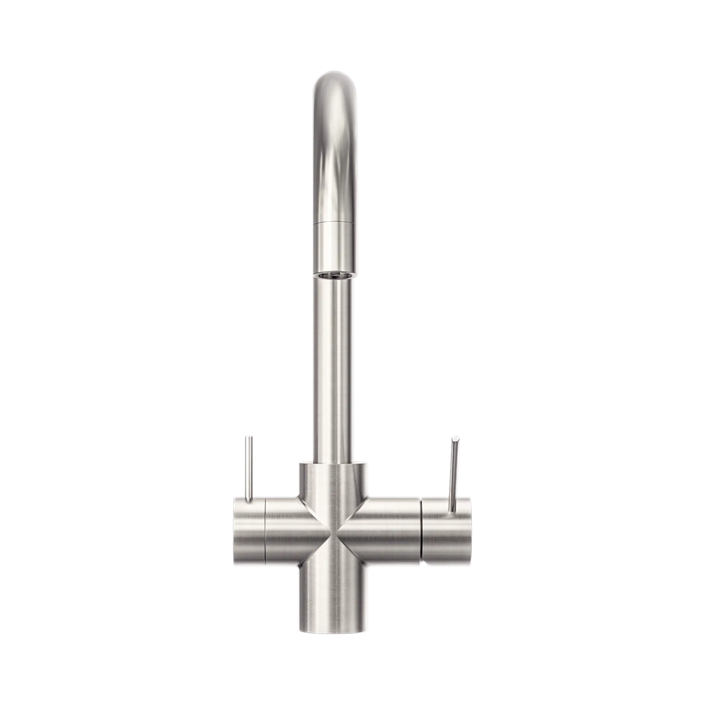 Mecca 3 Way Filtered Mixer Tap Brushed Nickel