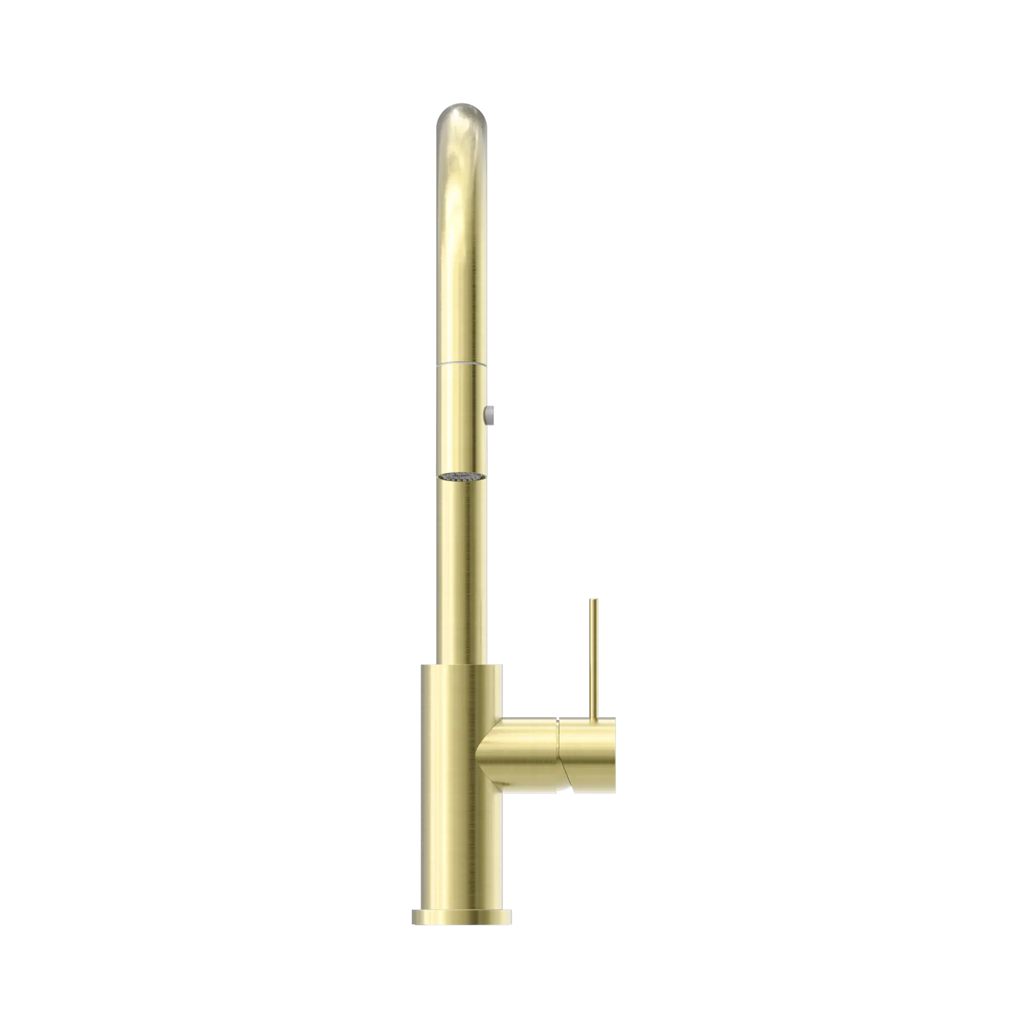 Mecca Pull Out Sink Mixer With Vegie Spray Function Brushed Gold