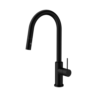 Mecca Pull Out Sink Mixer With Vegie Spray Function Matte Black