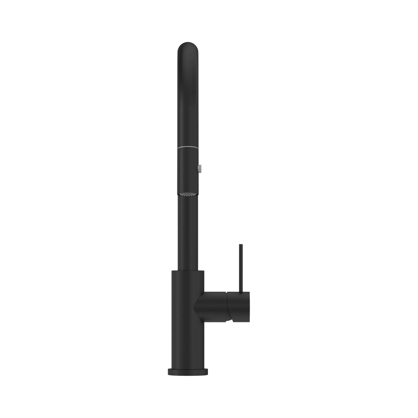 Mecca Pull Out Sink Mixer With Vegie Spray Function Matte Black