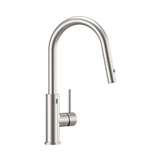 Mecca Smart Sensor Pull Out Kitchen Mixer Brushed Nickel