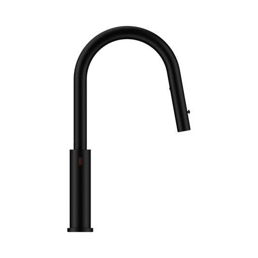 Nero Mecca Smart Sensor Pull Out Kitchen Mixer Matte Black