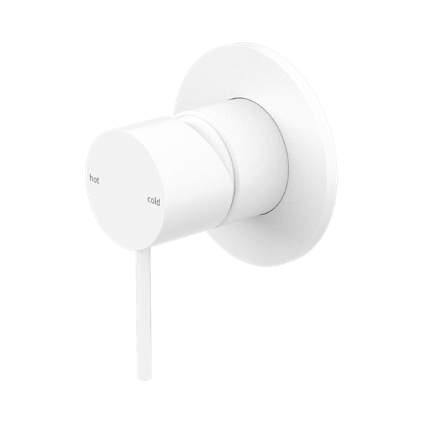 Mecca Shower Mixer Matte White