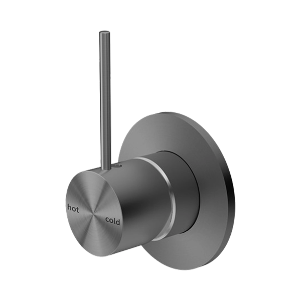 Mecca Shower Mixer Handle Up Gun Metal