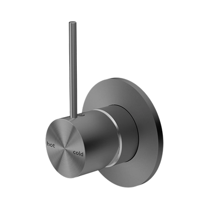 Mecca Shower Mixer Handle Up Gun Metal