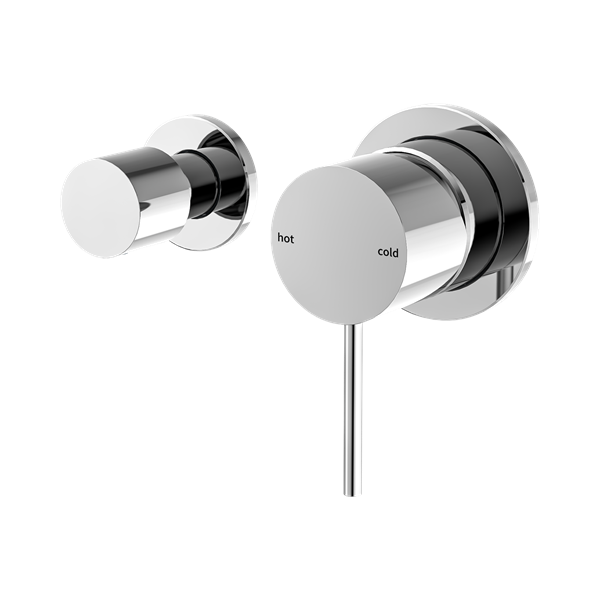 Mecca Wall Basin Mixer Swivel Spout Chrome