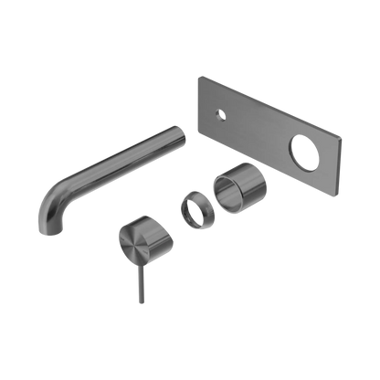 Mecca Wall Basin/Bath Mixer 260mm Trim Kits Only Gun Metal