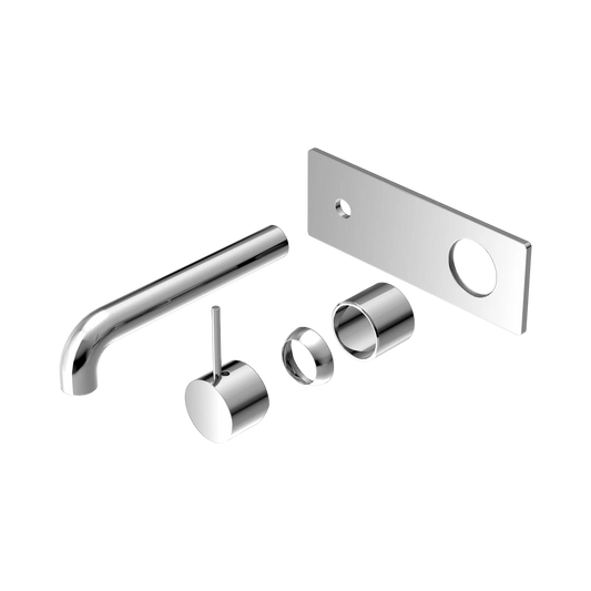 Mecca Wall Basin/Bath Mixer Handle Up 185mm Trim Kits Only Chrome