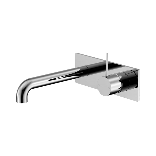Mecca Wall Basin/Bath Mixer Handle Up 230mm Chrome