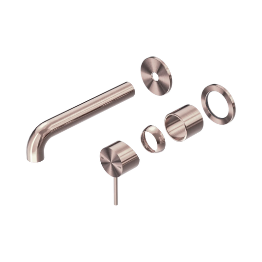Mecca Wall Basin/Bath Mixer Separate Back Plate 185mm Trim Kits Only Brushed Bronze
