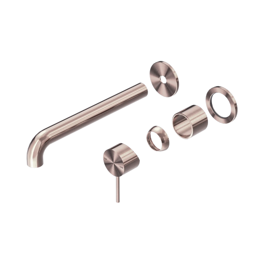 Mecca Wall Basin/Bath Mixer Separate Back Plate 260mm Trim Kits Only Brushed Bronze