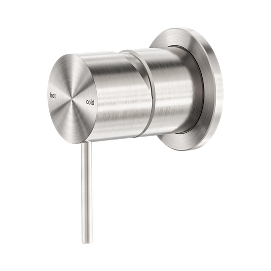 Mecca Shower Mixer 60mm Plate Brushed Nickel