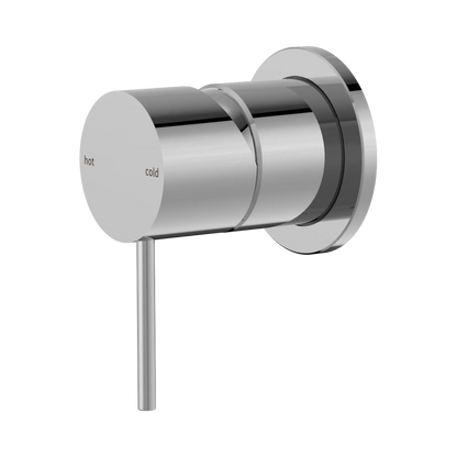Mecca Shower Mixer 60mm Plate Chrome