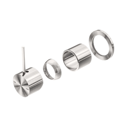 Mecca Shower Mixer 60mm Handle Up Plate Trim Kits Only Brushed Nickel