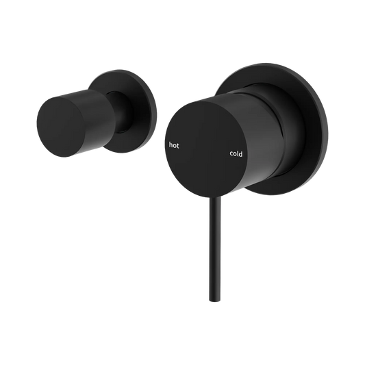 Mecca Shower Mixer With Horizontal 2 Way Diverter Matte Black