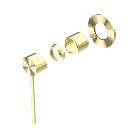 Mecca Care Shower Mixer Trim Kits Only Brushed Gold