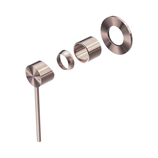 Mecca Care Shower Mixer Trim Kits Only Brushed Bronze