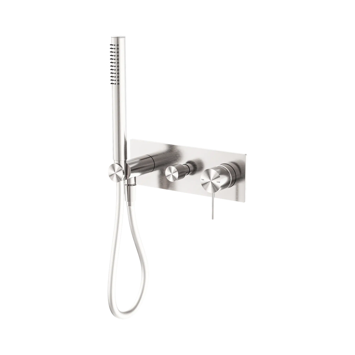 Mecca Shower Mixer Diverter System Brushed Nickel